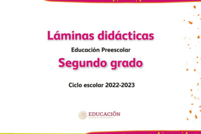 Láminas Didácticas Preescolar 2 PDF 2024-2025